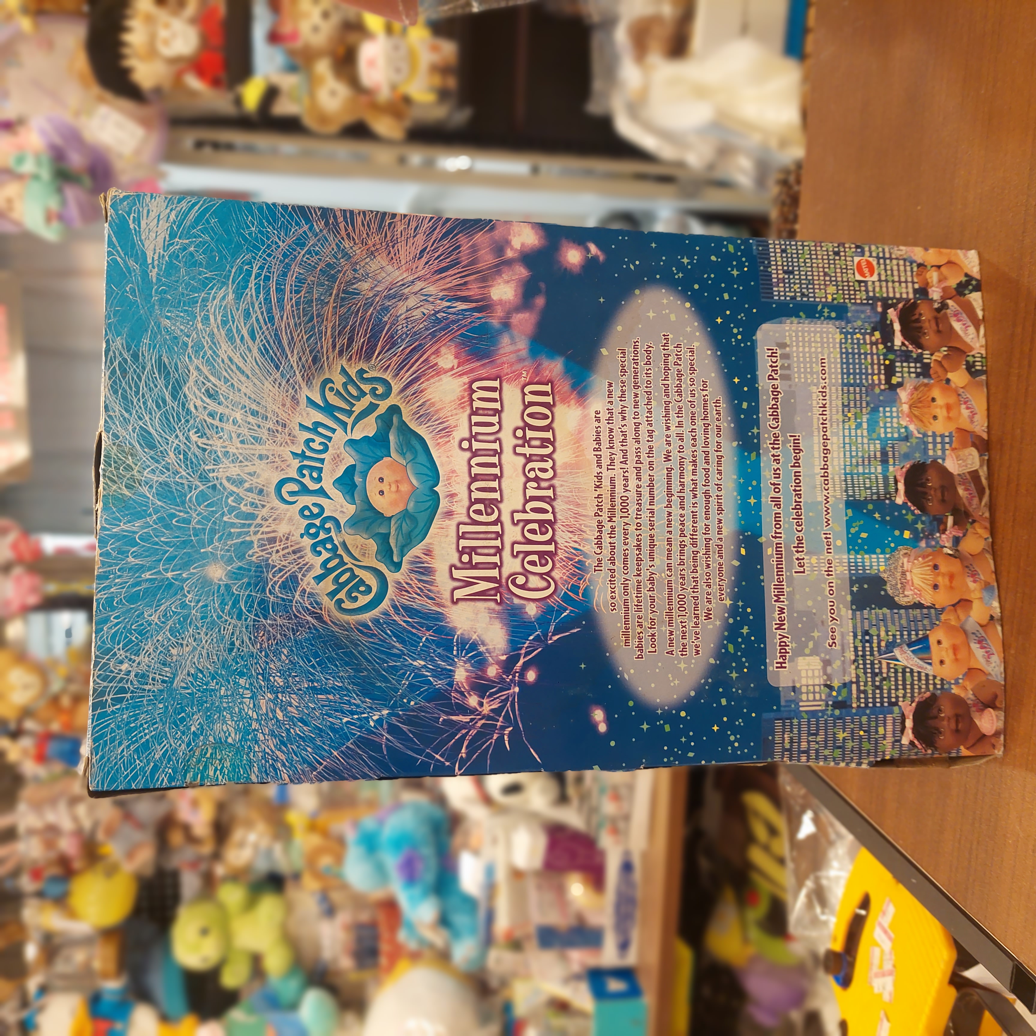 絕版經典  Cabbage Patch Kids 椰菜娃娃 公仔  Millennium Celebration