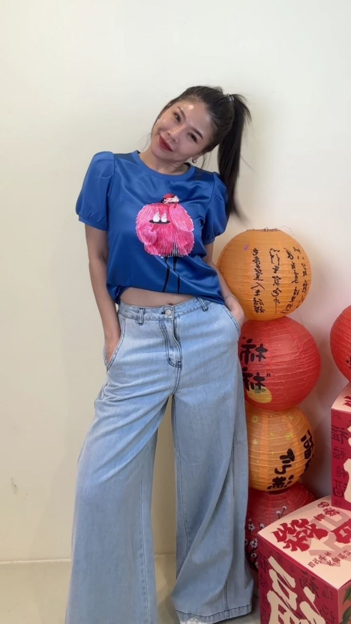 特价优惠公主袖上衣 1695