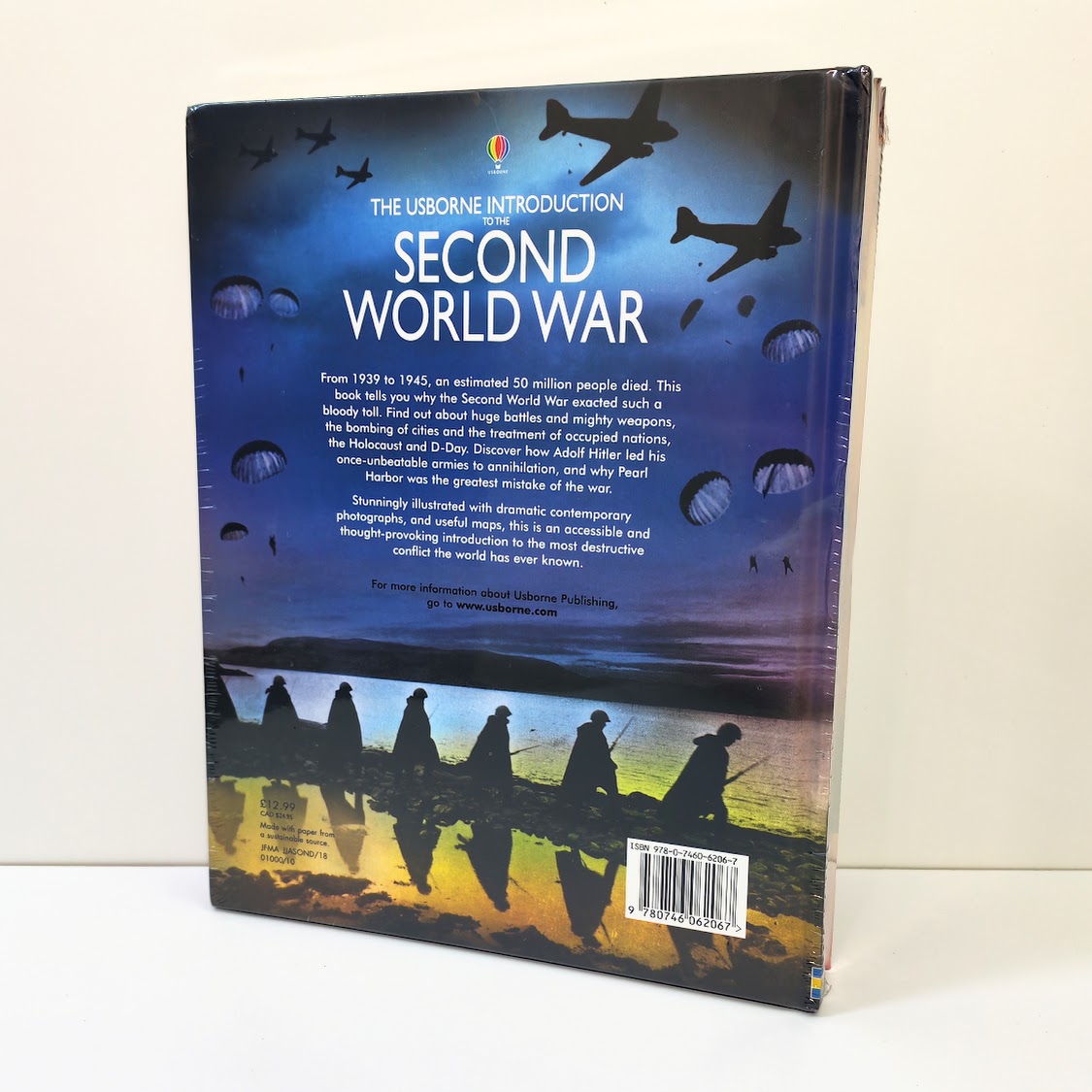 THE USBORNE INTRODUCTION TO THE FIRST WORLD WAR ， SECOND WORLD WAR 第一次、第二次世界大戰  2冊 精裝大開 U48 
