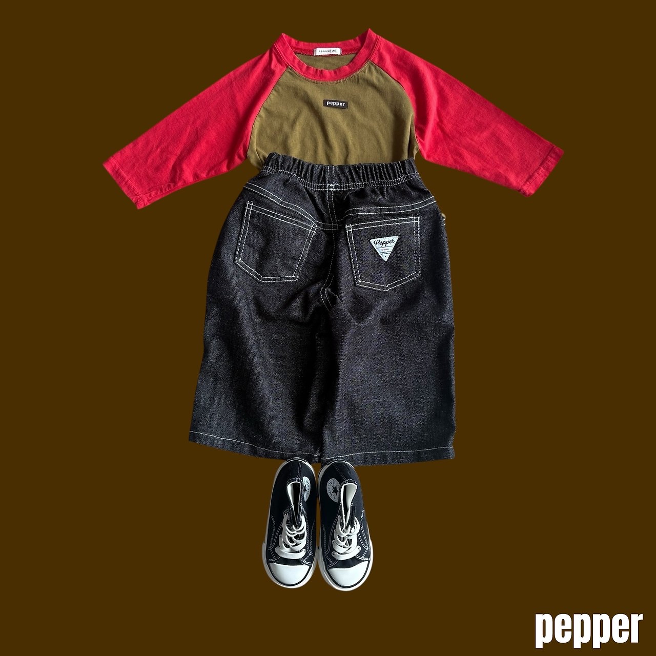 Pepper | Salty Raglan T-shirt