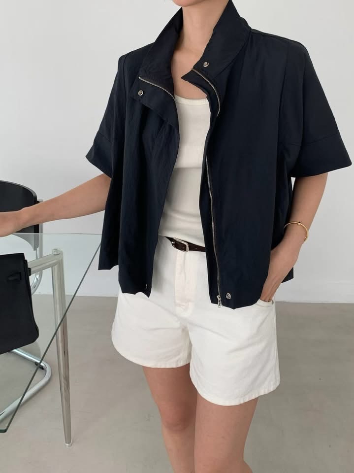 Moi 靚料短袖外套