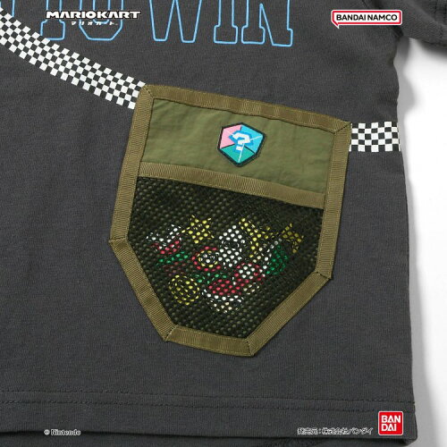 🆕【⭐訂購⭐】🇯🇵日本直送 #Mario Kart 斜孭袋設計 短袖tee［2款選］🌀 [ELDA-0253][260528]