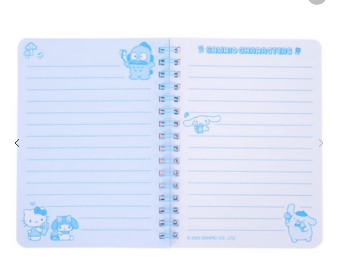 Sanrio 線圈簿 10.5x14.5 (MX)