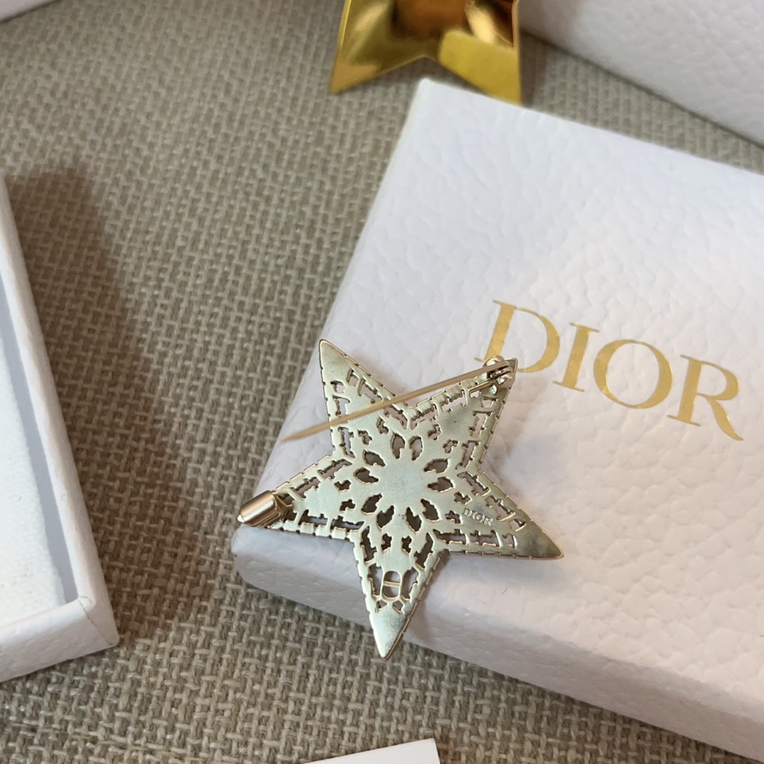 【原單】DIOR 星夜胸針 連禮盒