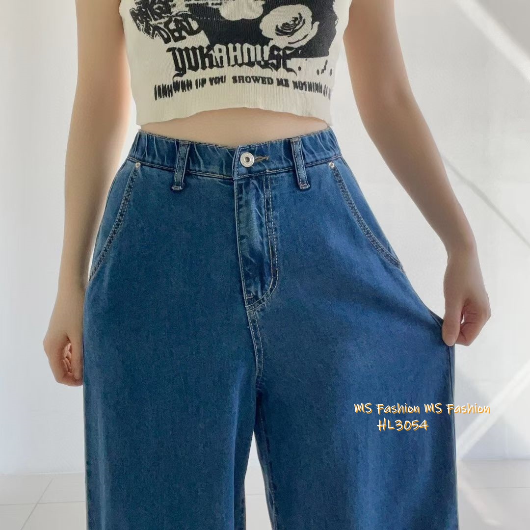 HL3054 韓國🌼Howluk天絲面料闊筒褲