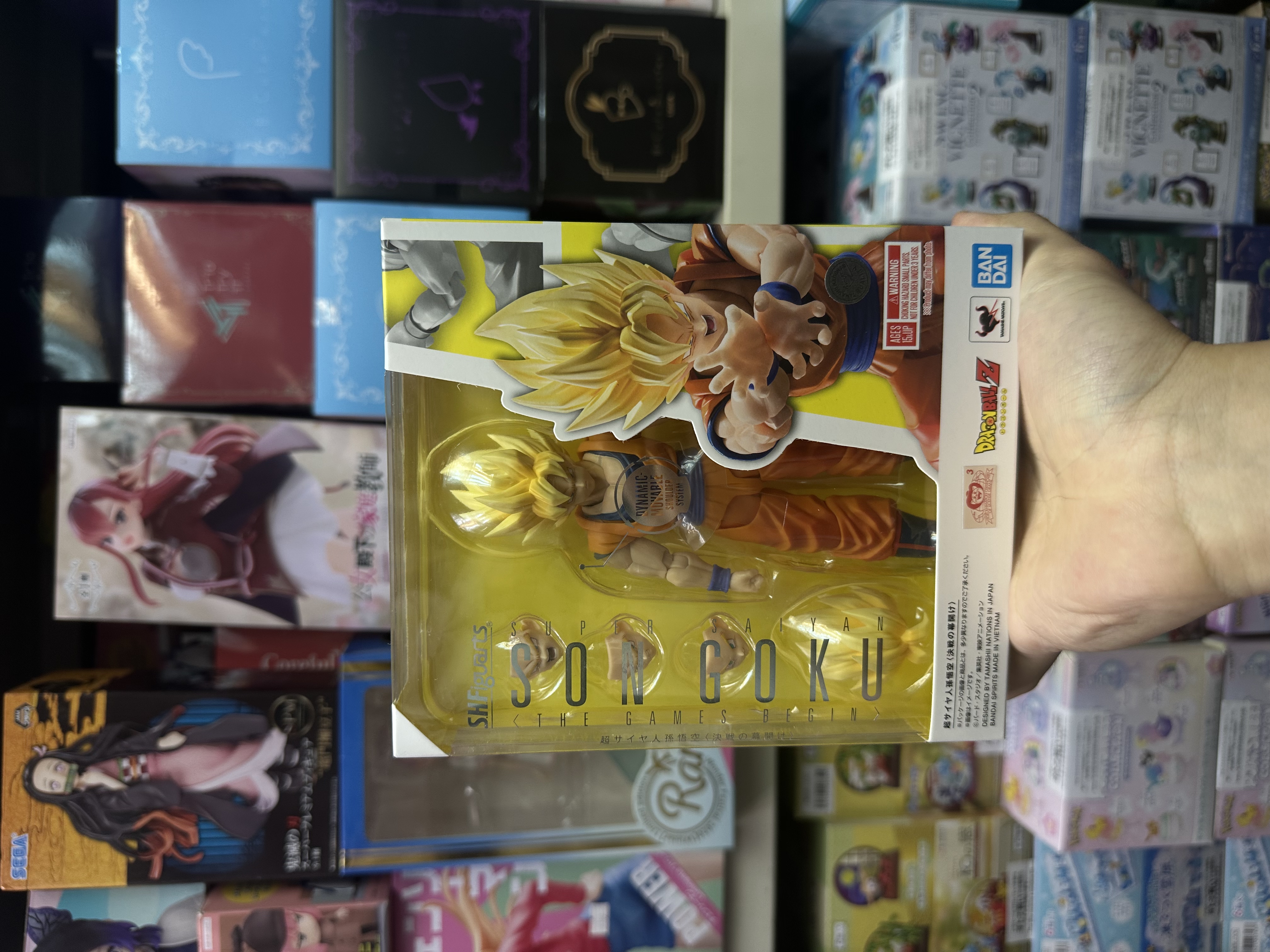 現貨 Bandai SHF 龍珠 超級撒亞人 悟空 3.0