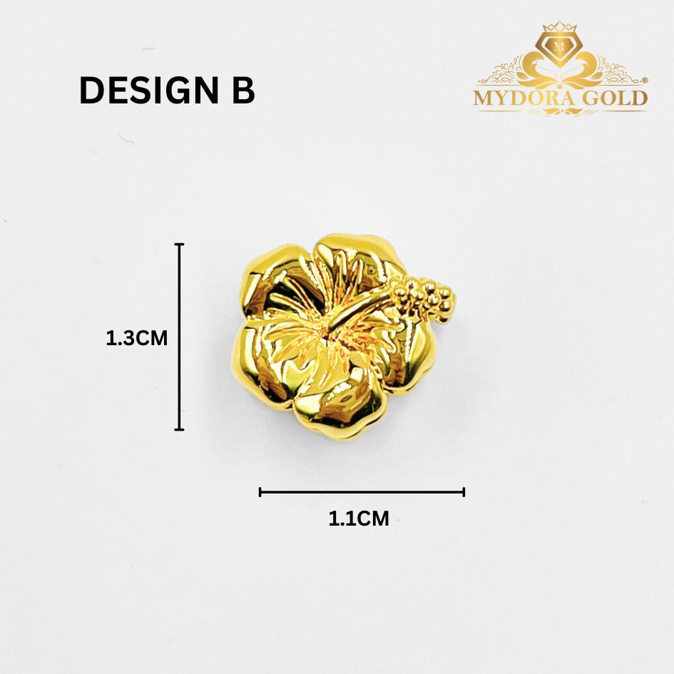 MYDORA Bead Bunga Raya Patrio (5G) l EMAS 916/22K