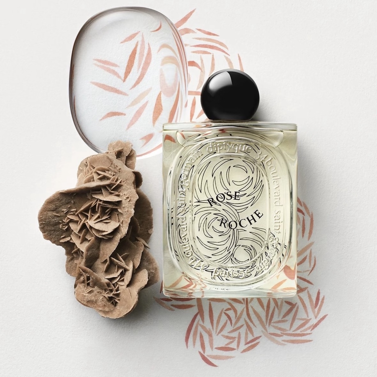 DIPTYQUE ROSE  ROCHE EAU  DE PARFUM 灼地玫瑰 沙地玫瑰淡香精100ML (琥珀花香調)