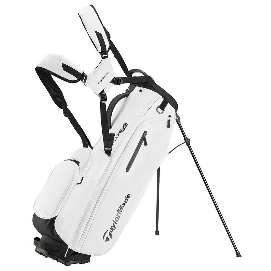 TAYLORMADE FLEXTECH 高爾夫球支架包 - 白色