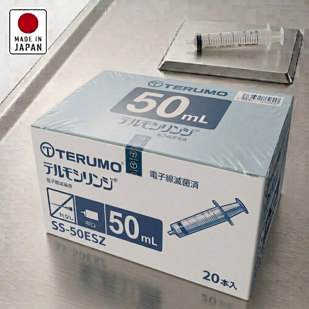 🔥🔥【日本製《TERUMO》即棄式餵食針筒】50ml | 20支
