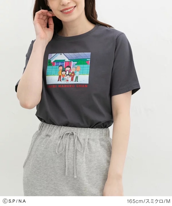 日本預訂📍日本櫻桃小丸子得意圖案短袖Tee