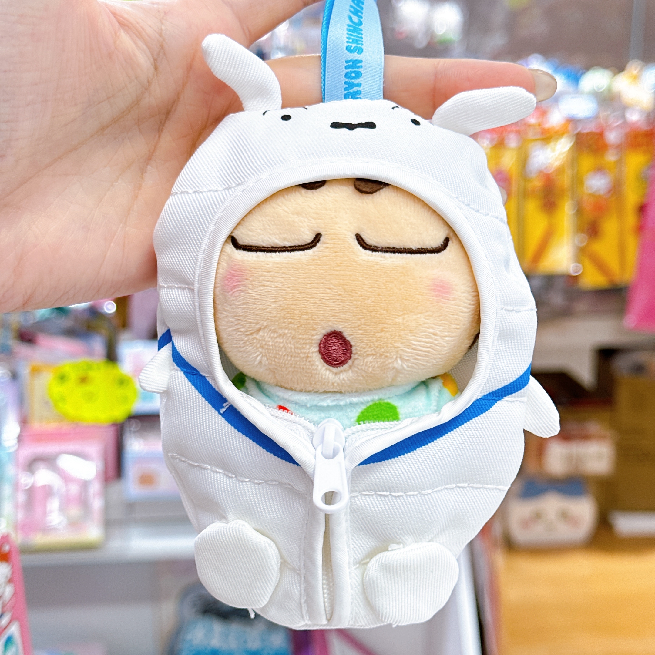 原裝行貨蠟筆小新睡袋公仔