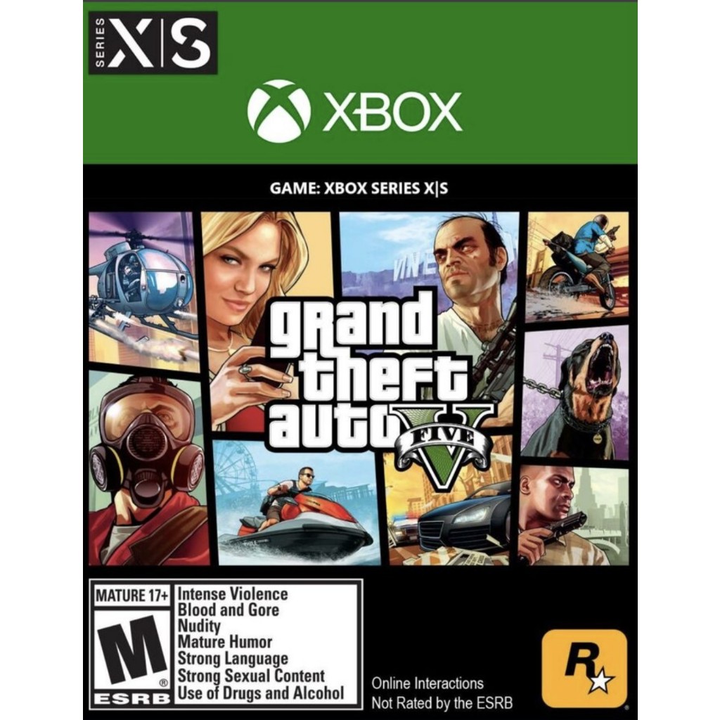 (🔥FLASH SALE🔥) Grand Theft Auto V (GTA V) Full Game Digital Download (Xbox One & Xbox Series X/S)