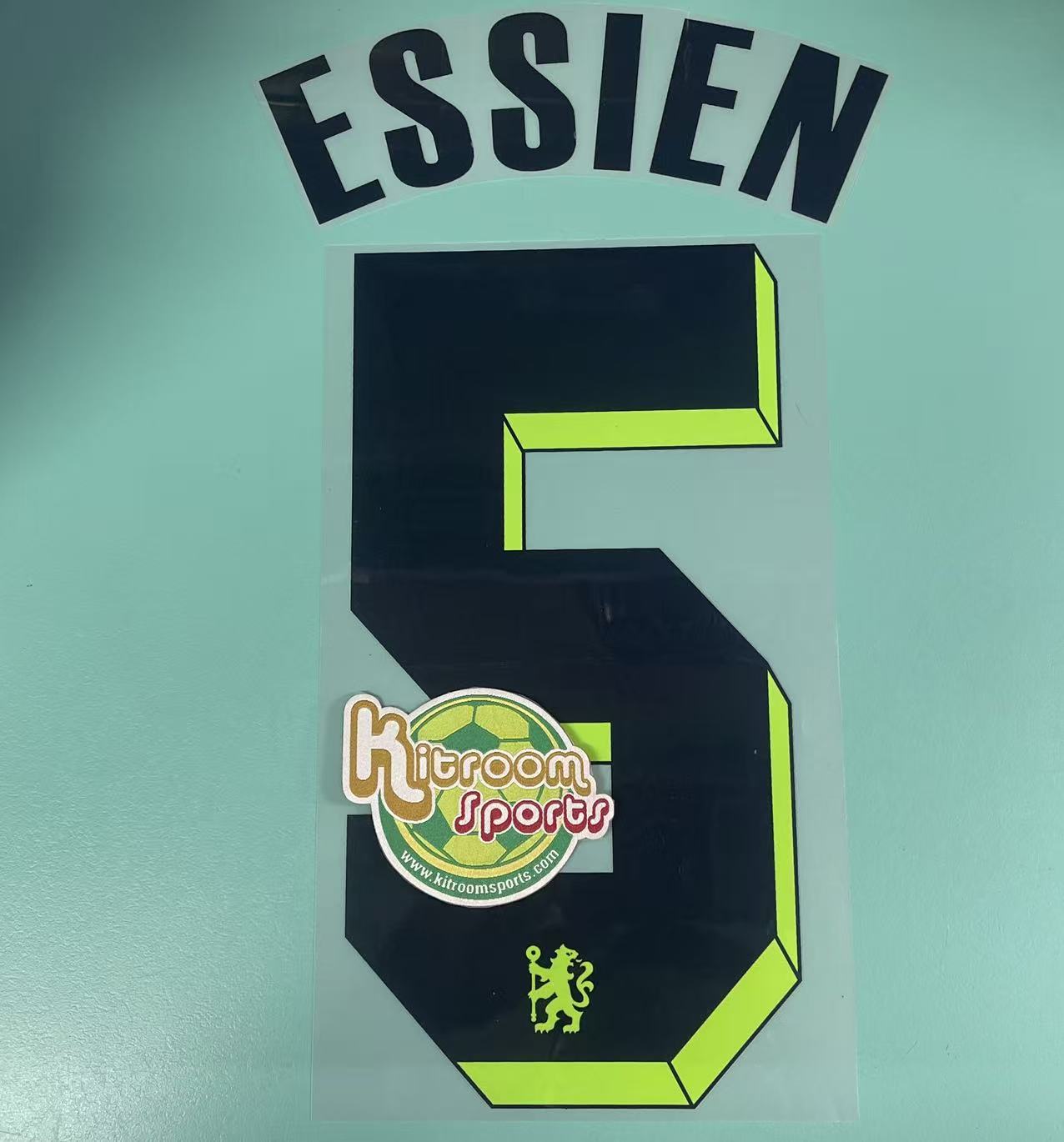 2010-11 Chelsea 3RD UCL Nameset #5 ESSIEN