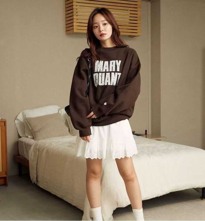 預訂 MARY QUANT×PUBLUX 毛圈長袖衛衣 [貨號26A864]