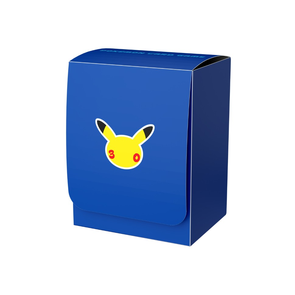 Pokemon PTCG 寶可夢造型卡盒 30周年LOGO