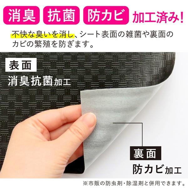 【現貨】🔥🔥【日本製《TOWA SANGYO》竹炭消臭抗菌防霉廚櫃墊】30x500cm