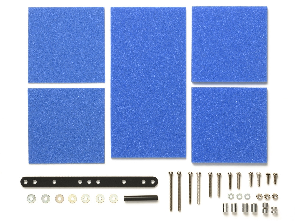 BRAKE SPONGE SET (MILD, 1/2/3mm BLUE)