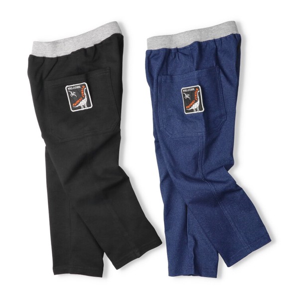 🆕【⭐訂購⭐】 🇯🇵日本直送🌀恐龍圖案 大口袋 #彈性長褲［2款選］🌀[ELBA-0033][260304]