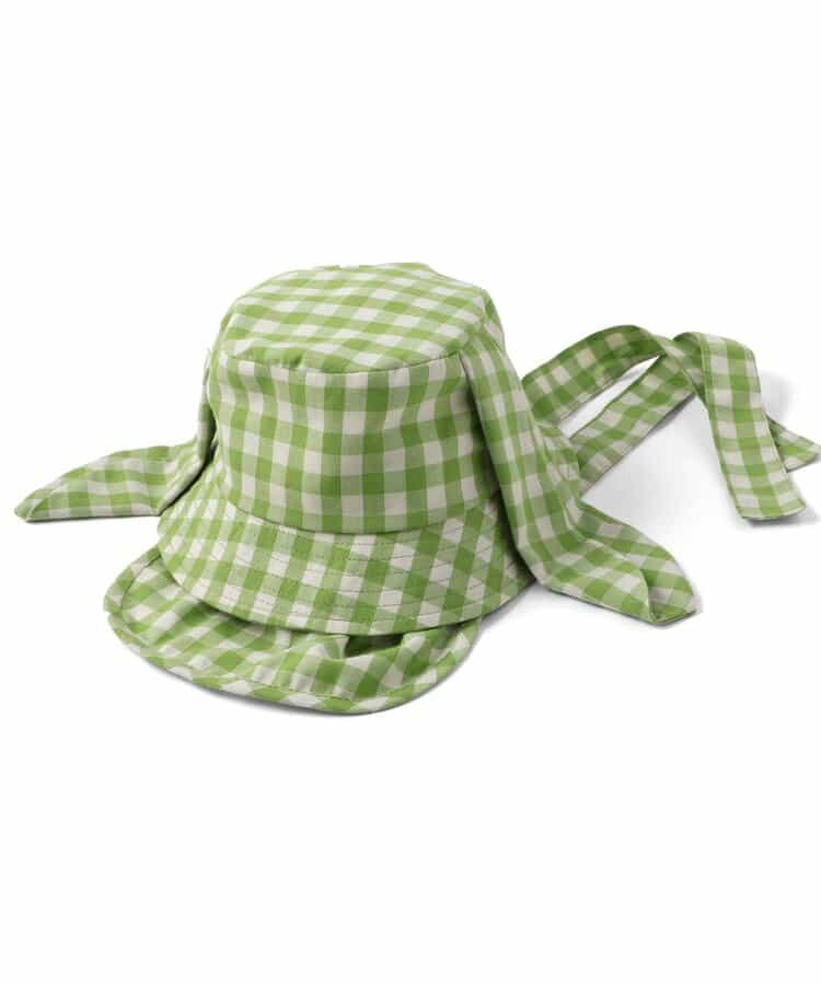 🇯🇵預訂 日本直送🇯🇵 Apres les cours 兩色立體兔耳格紋漁夫帽