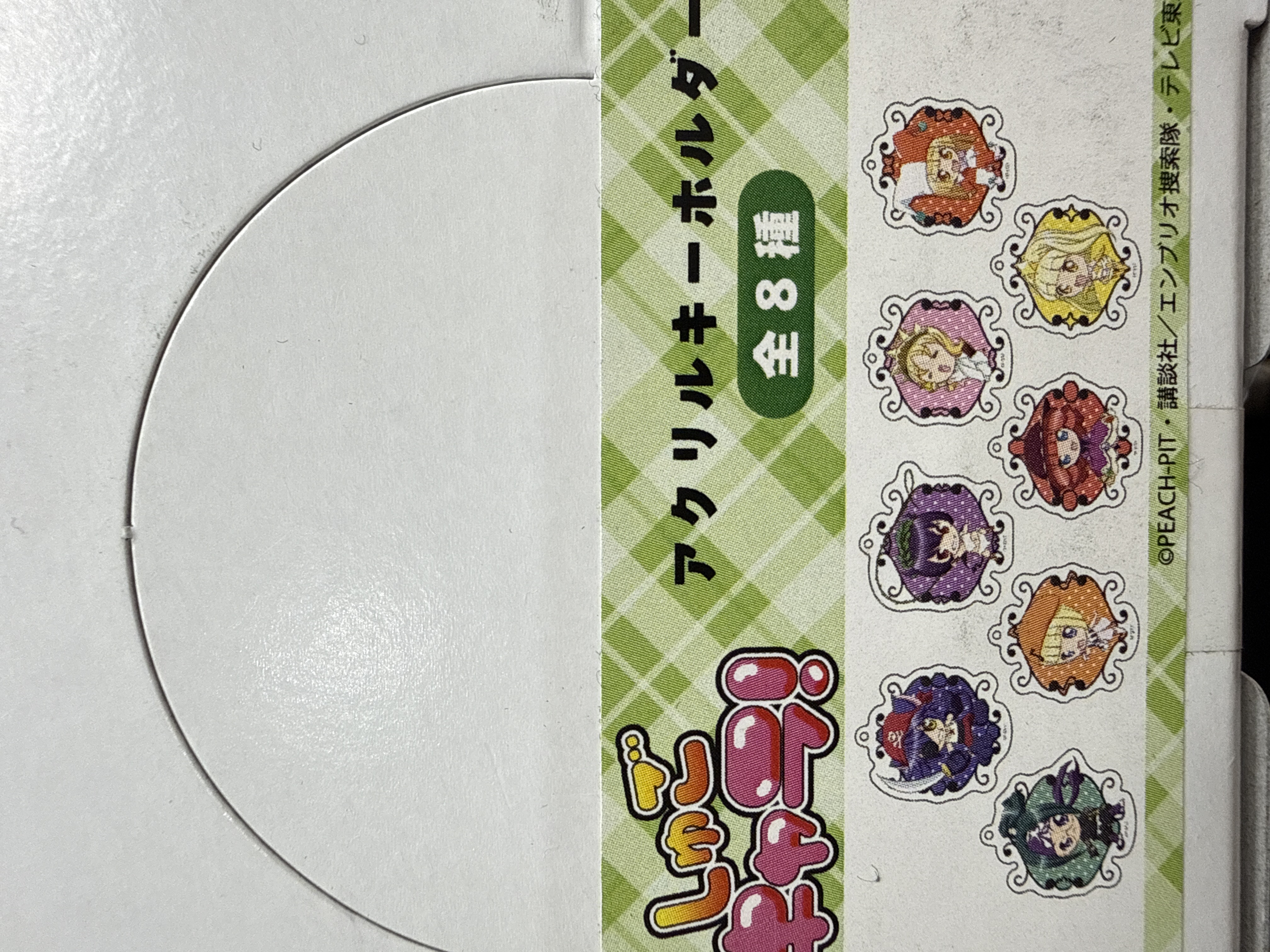 守護甜心 亞克力吊飾 綠盒