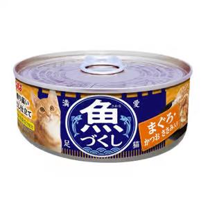 愛貓 魚づくし 吞拿魚鰹魚貓罐頭 貓咪主食罐