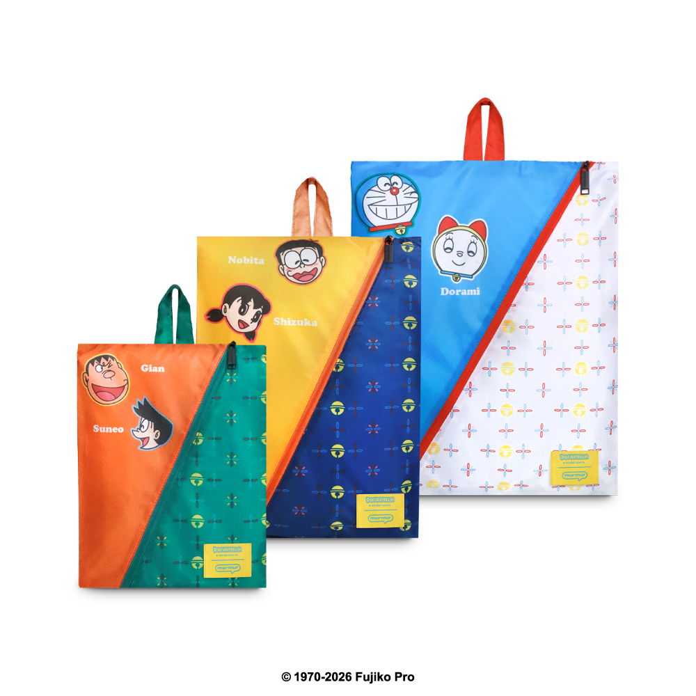 📦訂購 台灣代購 murmur Doraemon 多啦A夢 收納袋套裝