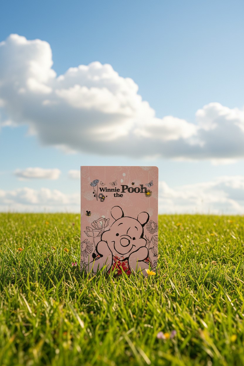 好可愛定頁筆記  Winnie the Pooh 維尼熊 (DPNA-333A)