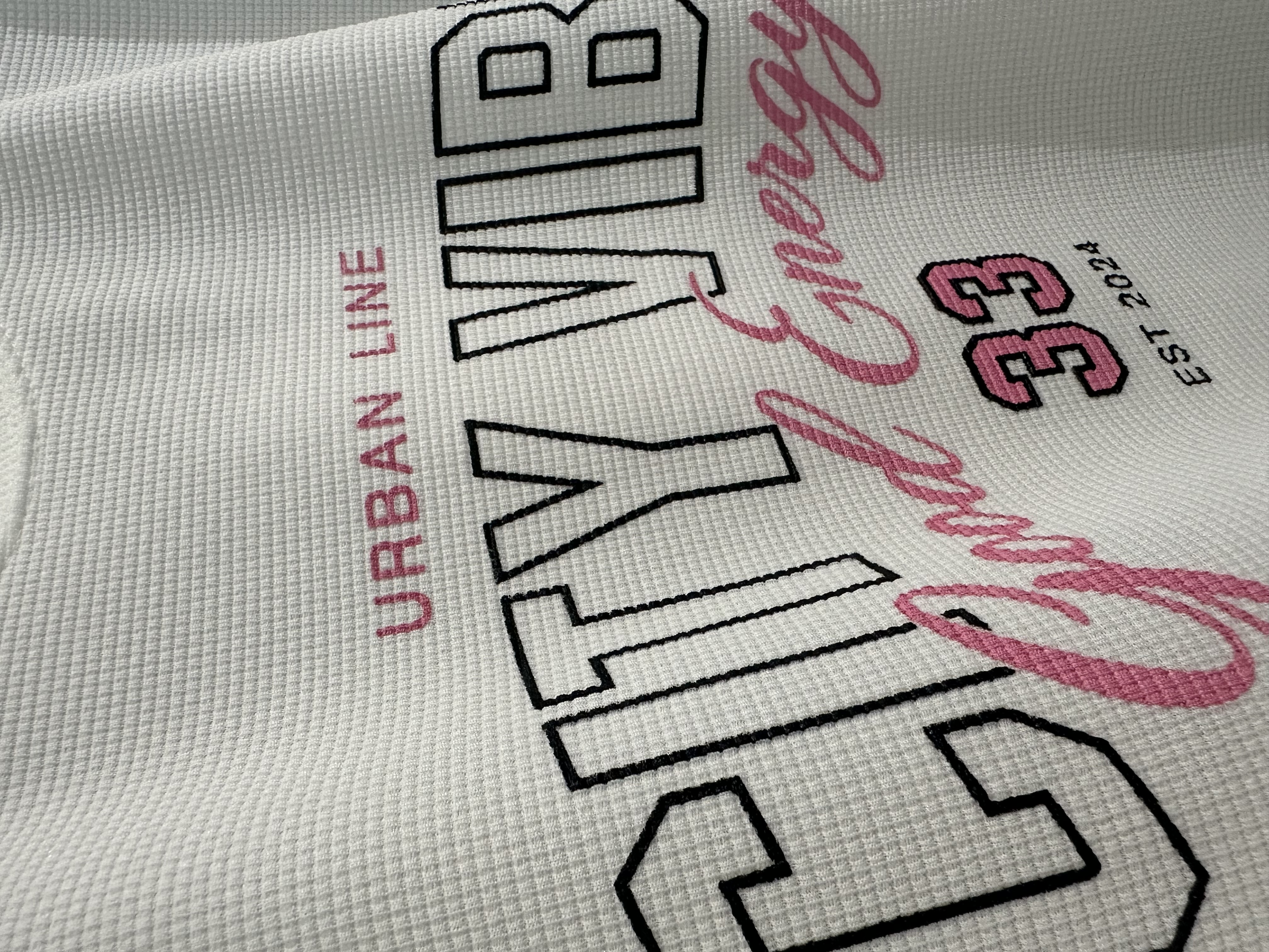 CITY VIBE 華夫格紋短版上衣