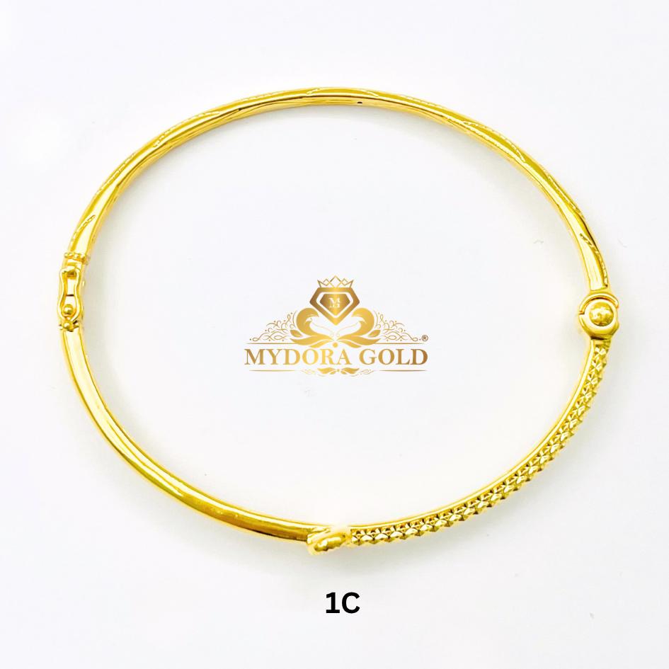 MYDORA EMAS 916 Gelang Moden Safety Pin l EMAS 916/22K