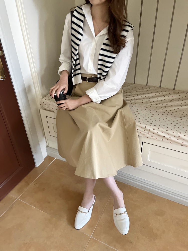 The Oxford Pocket Shirt (Ivory)