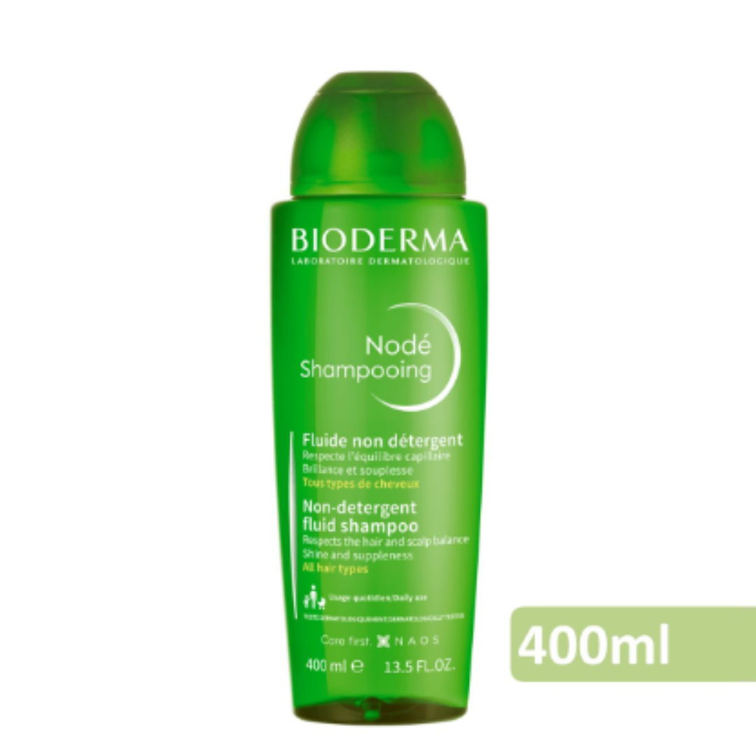 Bioderma - Node 強韌亮澤洗髮水 (適合敏感頭皮) - 400ml (新舊包裝隨機發貨) [平行進口]