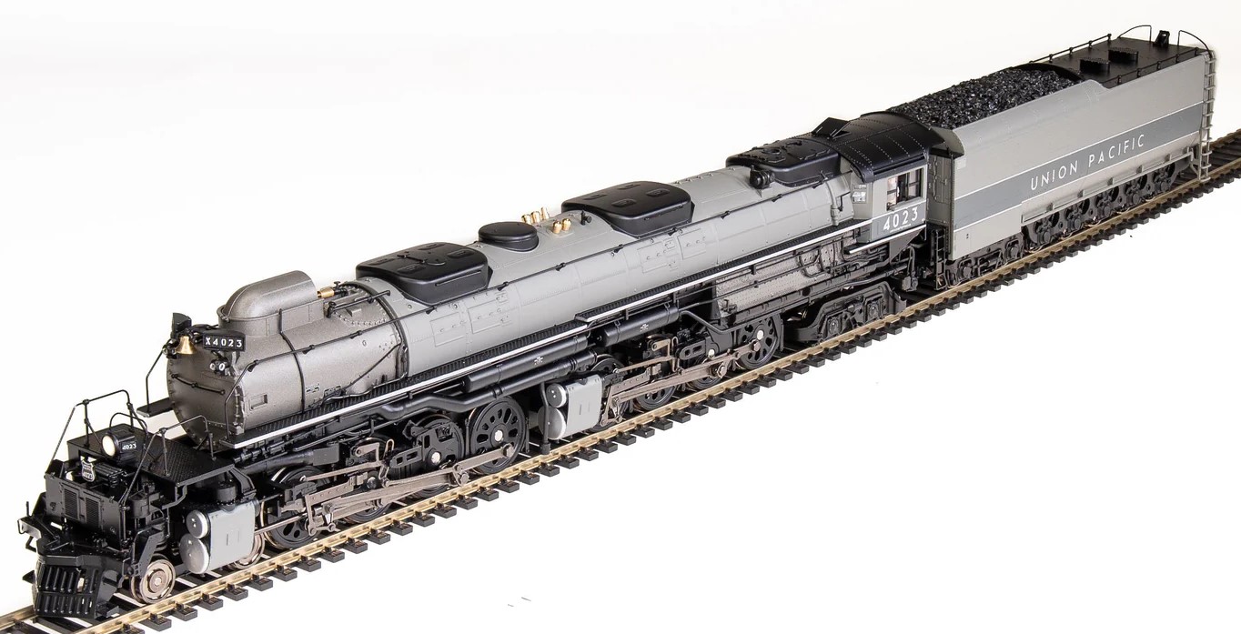 HO 1:87 BROADWAY LIMITED Bigboy Grey #4021 TTG DCC Sound and Smoke