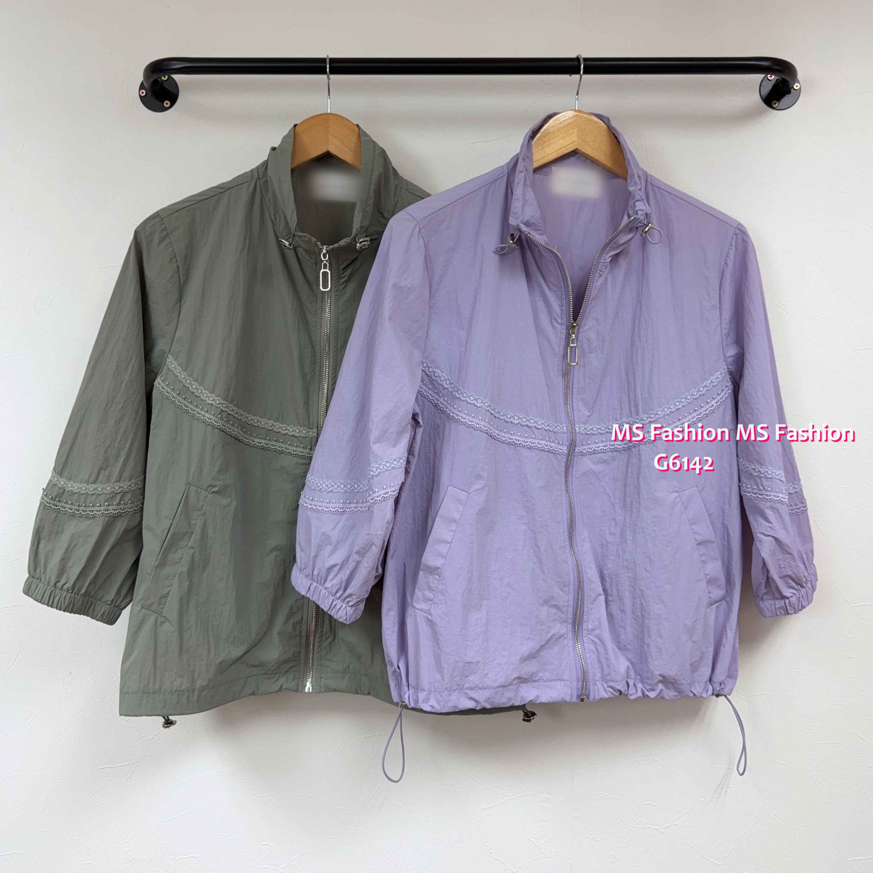 G6142 韓國🇰🇷薄料通花風褸