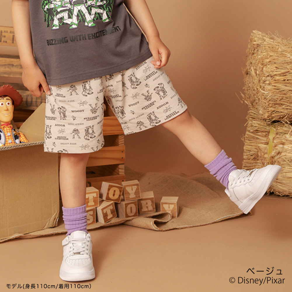 🆕【⭐訂購⭐】🌀 🇯🇵 日本直送 #ToyStory 《#玩具總動員》復古風 全印花短褲 ［2款選］🌀 [ELGA-0054]