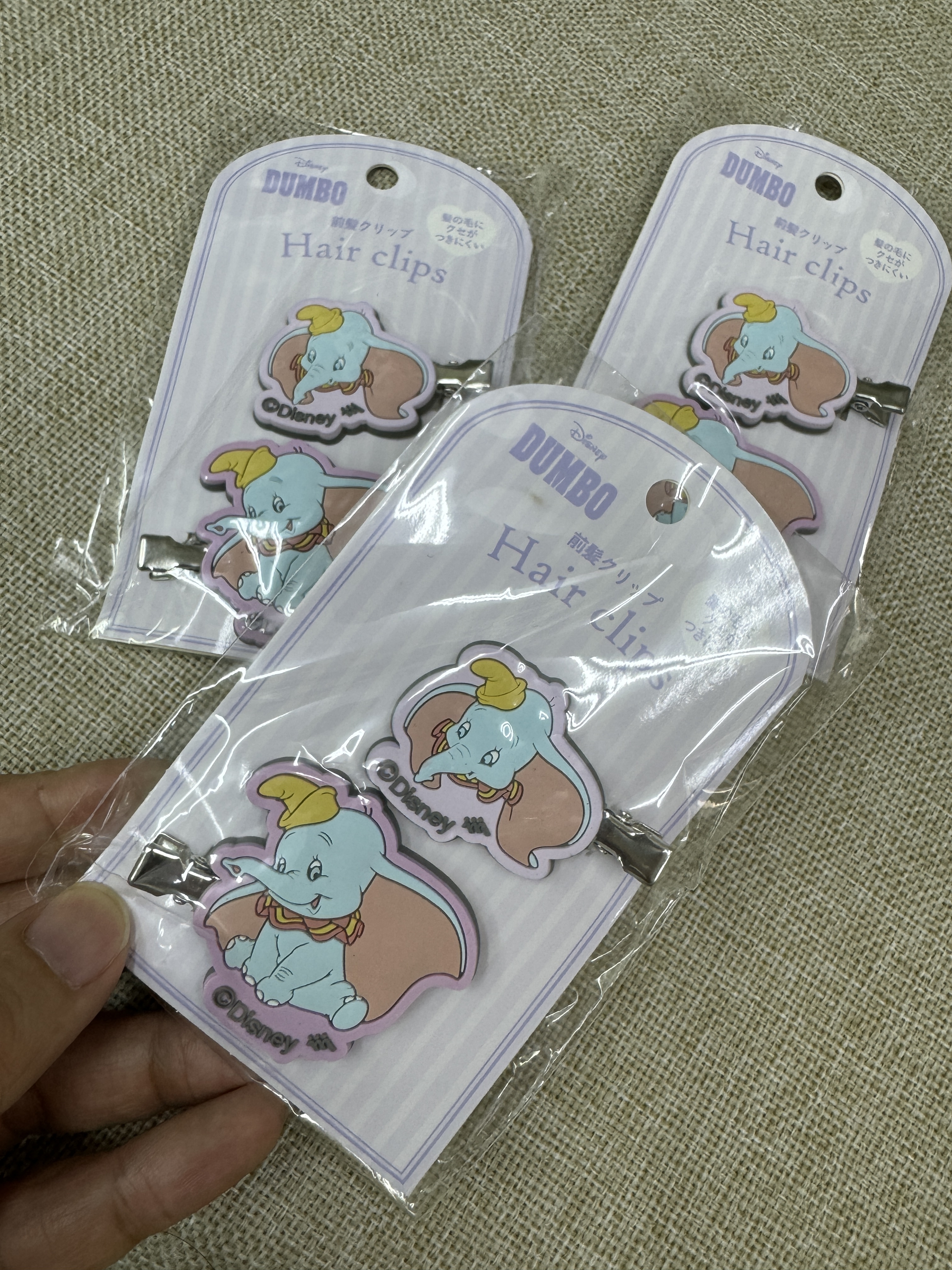 [現貨] [日本直送] 小飛象 ｜ DUMBO｜ 髮夾 | Hair Clip {TF2408025}