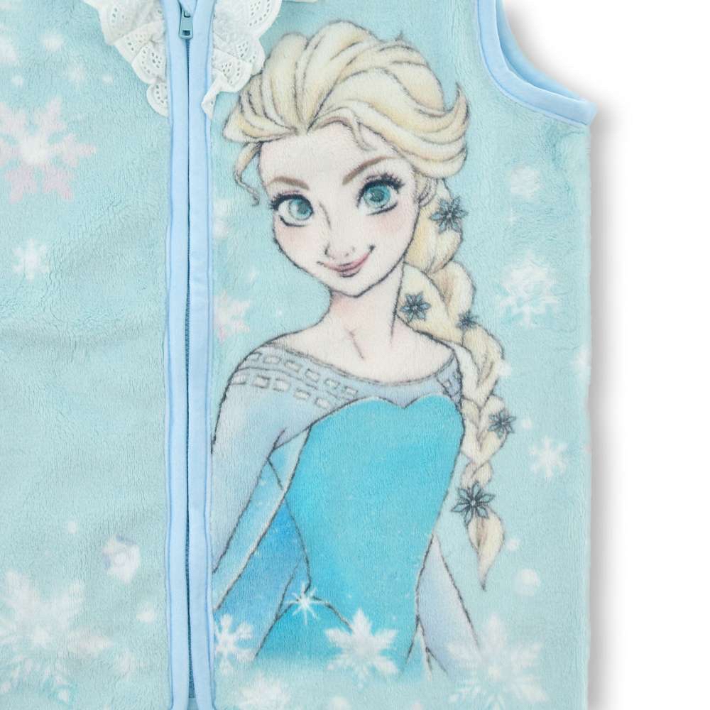 🇯🇵預訂 日本直送🇯🇵Frozen人物印花蕾絲荷葉邊拉鍊背心睡袋