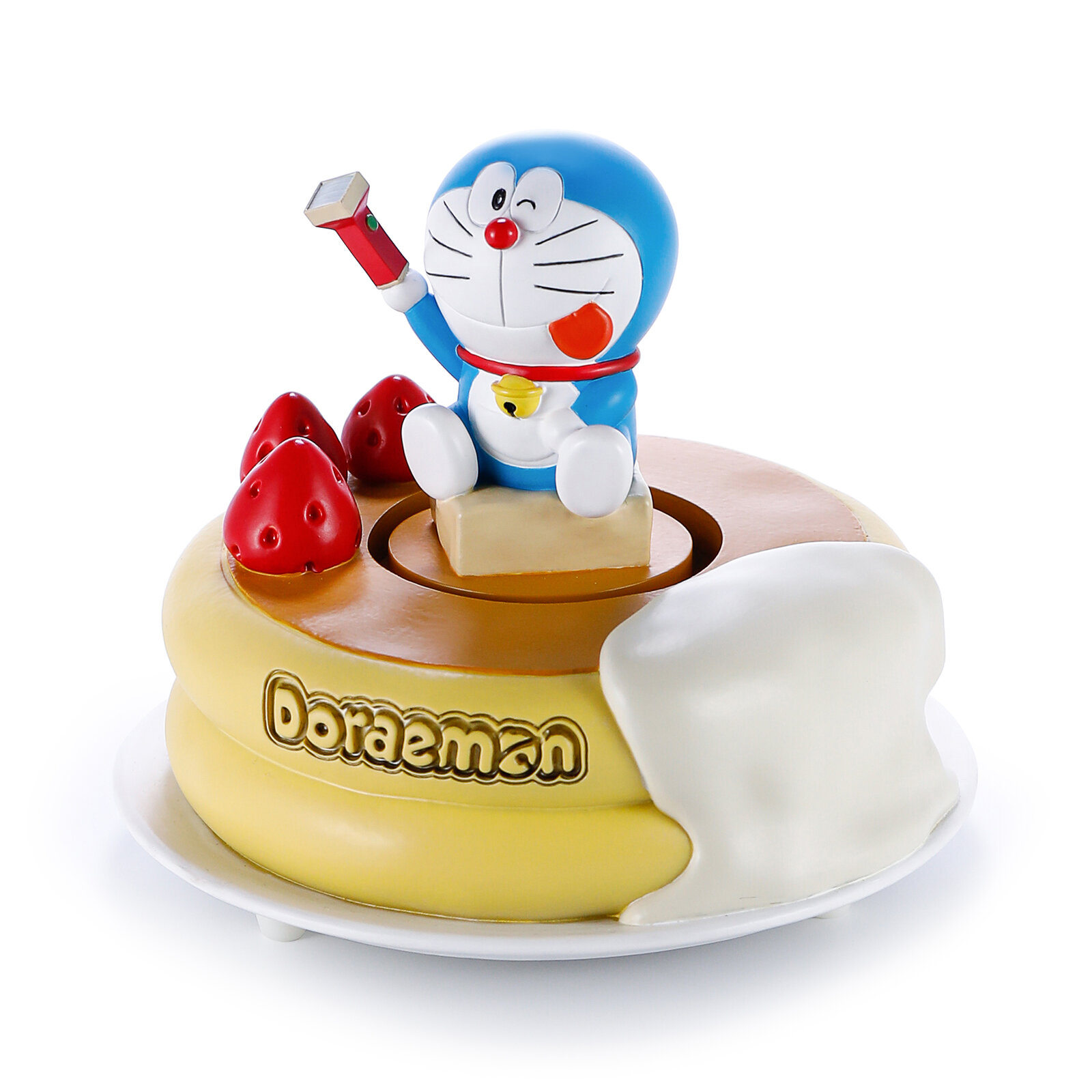 📦訂購 Jarll Doraemon 多啦A夢 鬆餅上的笑容 音樂盒