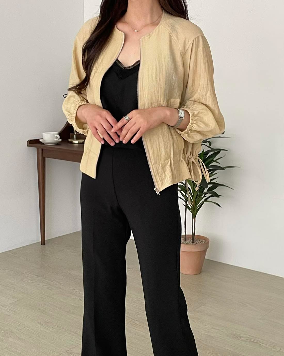 超薄中袖外套仔