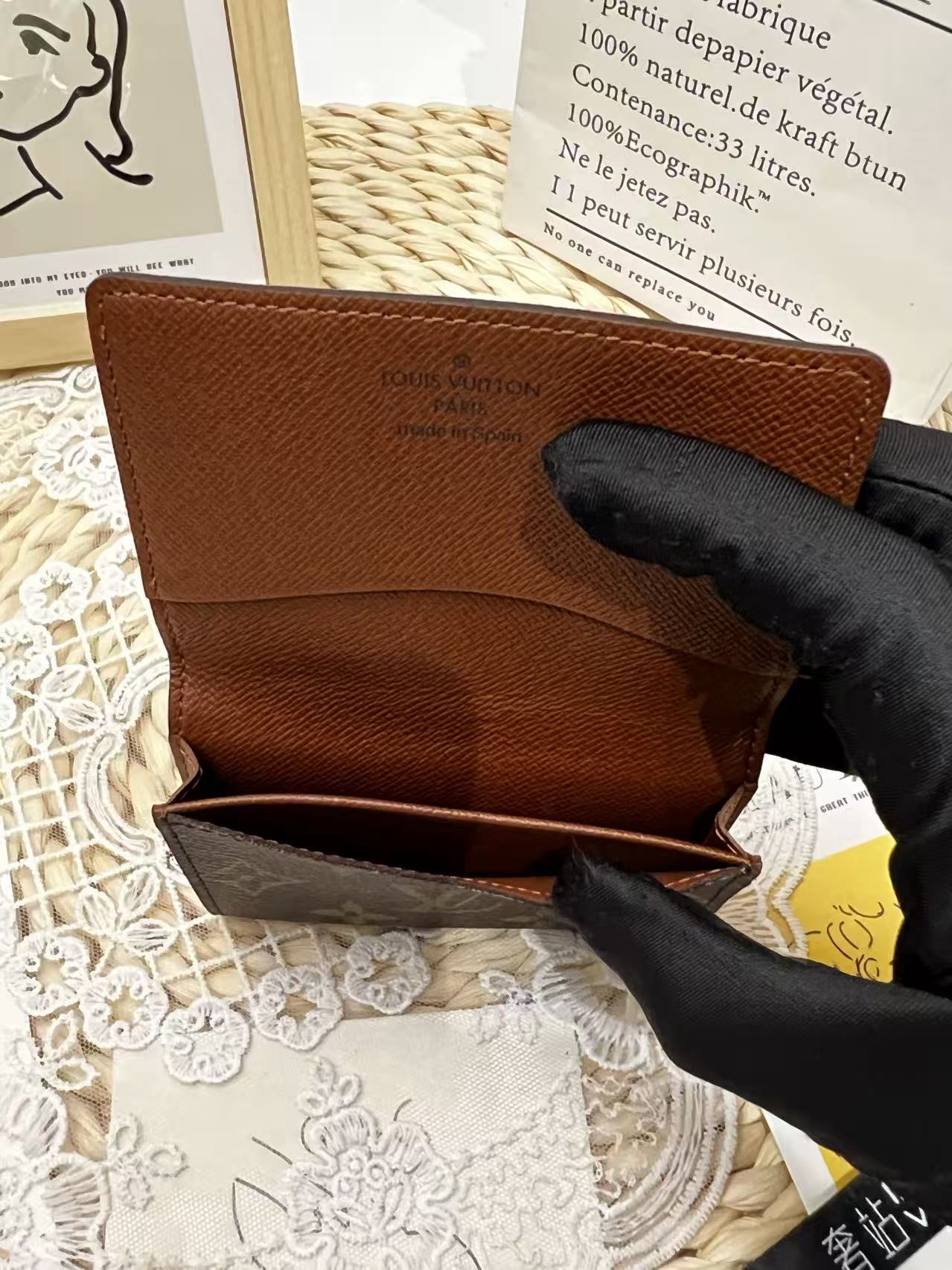 LV Monogram Canvas Card Holder