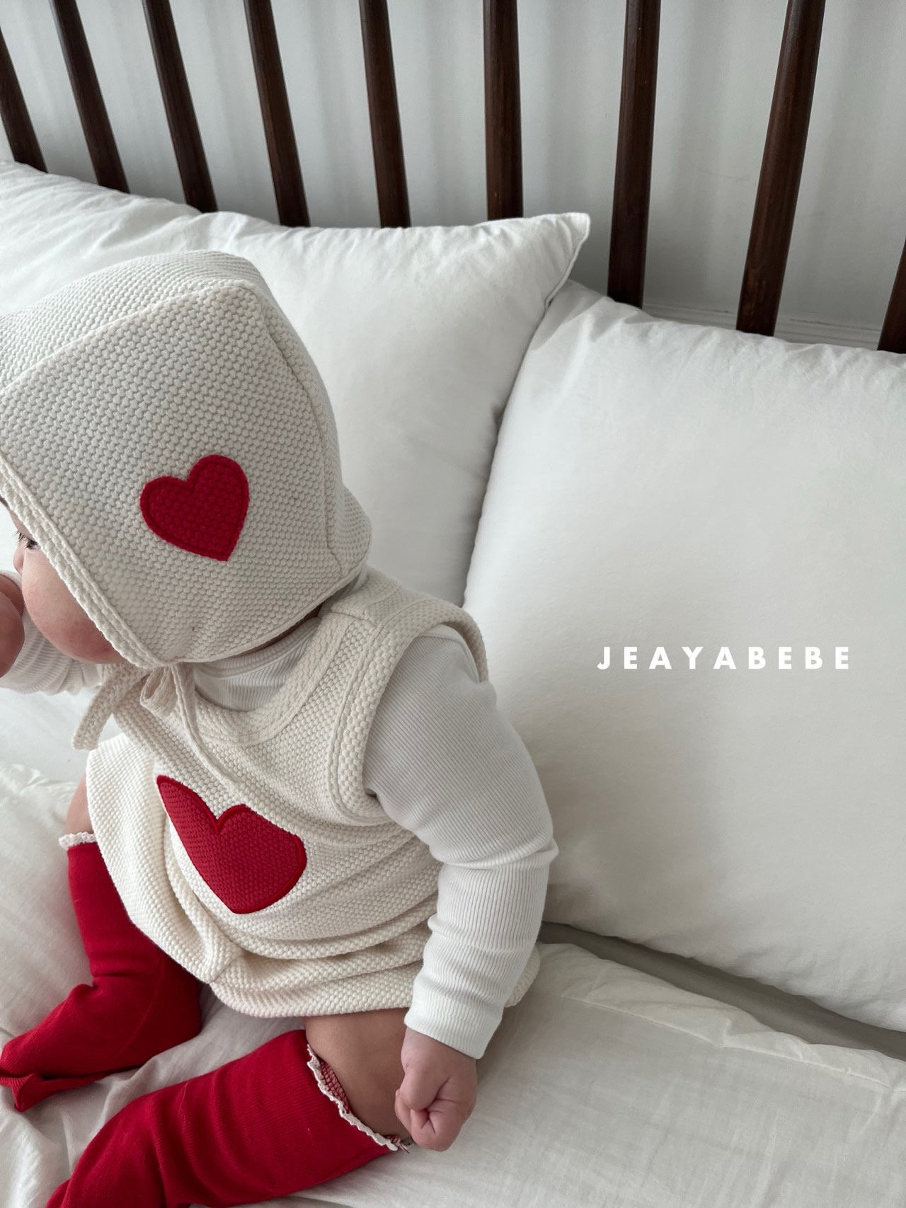 🇰🇷Jeayabebe set (帽+馬甲背心+褲）