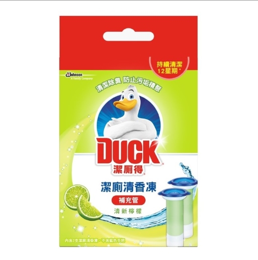 潔廁得潔廁清香凍(清新檸檬)-補充裝38g