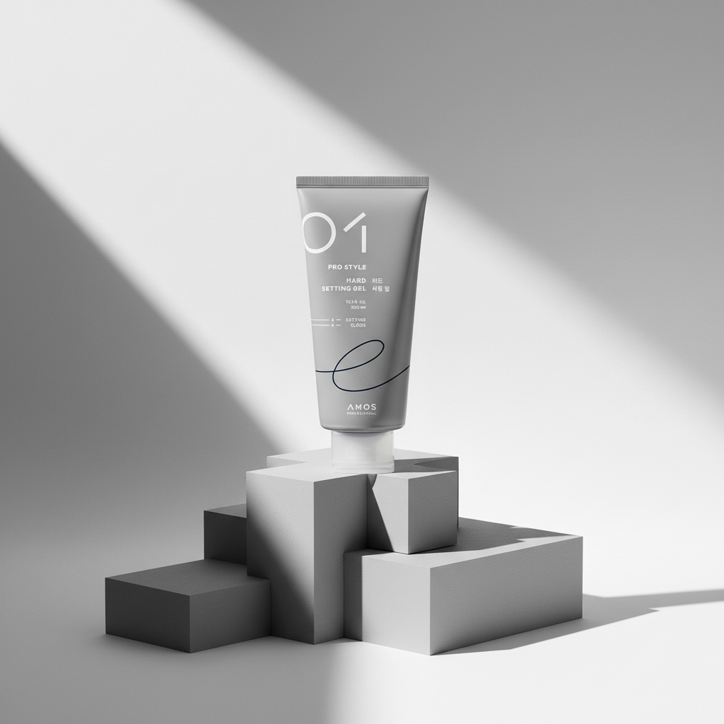 AMOS PROFESSIONAL Pro Style Hard Setting Gel 強力定型啫喱 300ml  