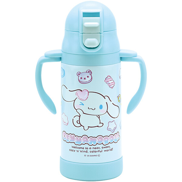 <🌟訂購🌟>Skater不鏽鋼保溫保冷吸管2ways水壺350ml