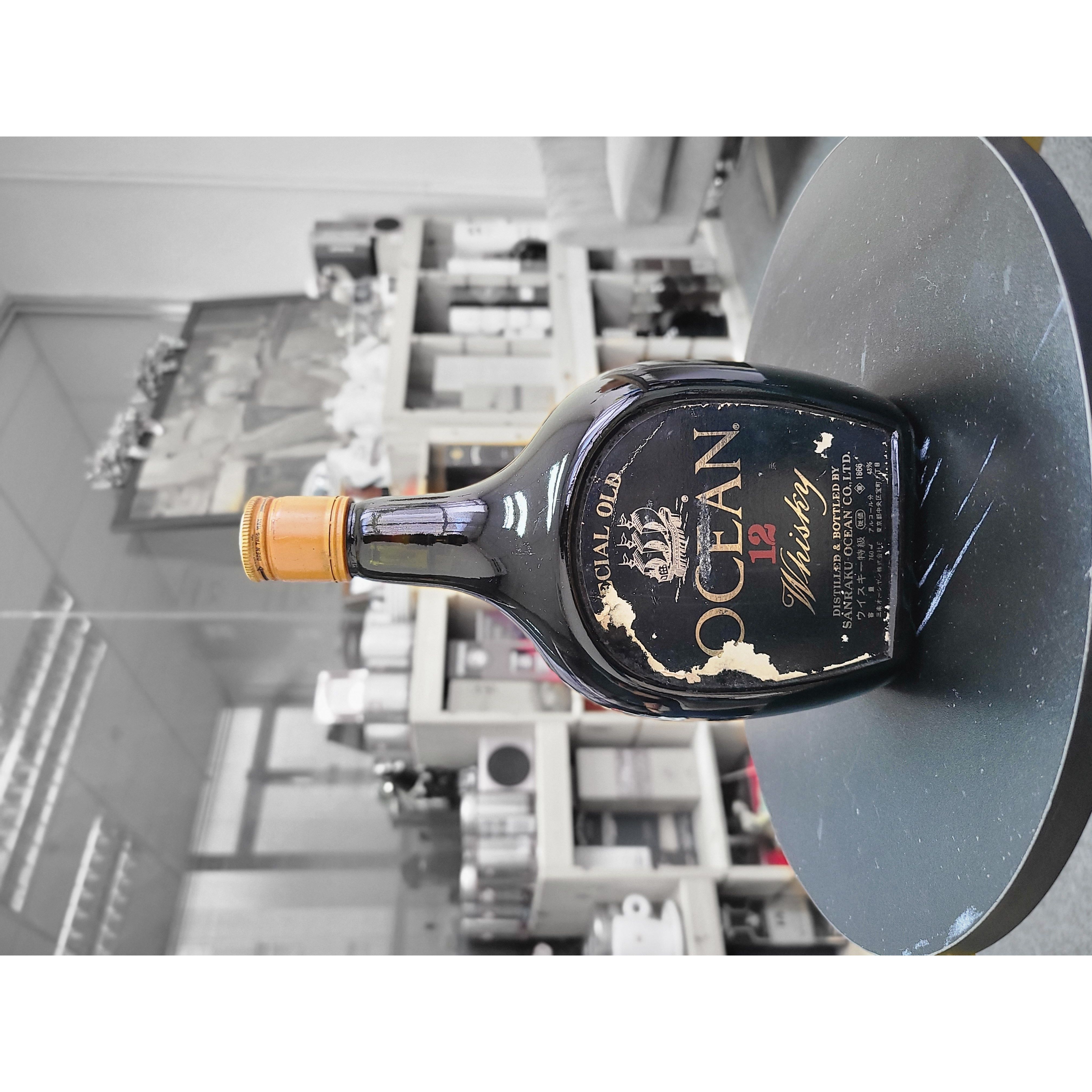 (日本威士忌輕井澤前身)Ocean years 12 old special old whisky 760ml 43%