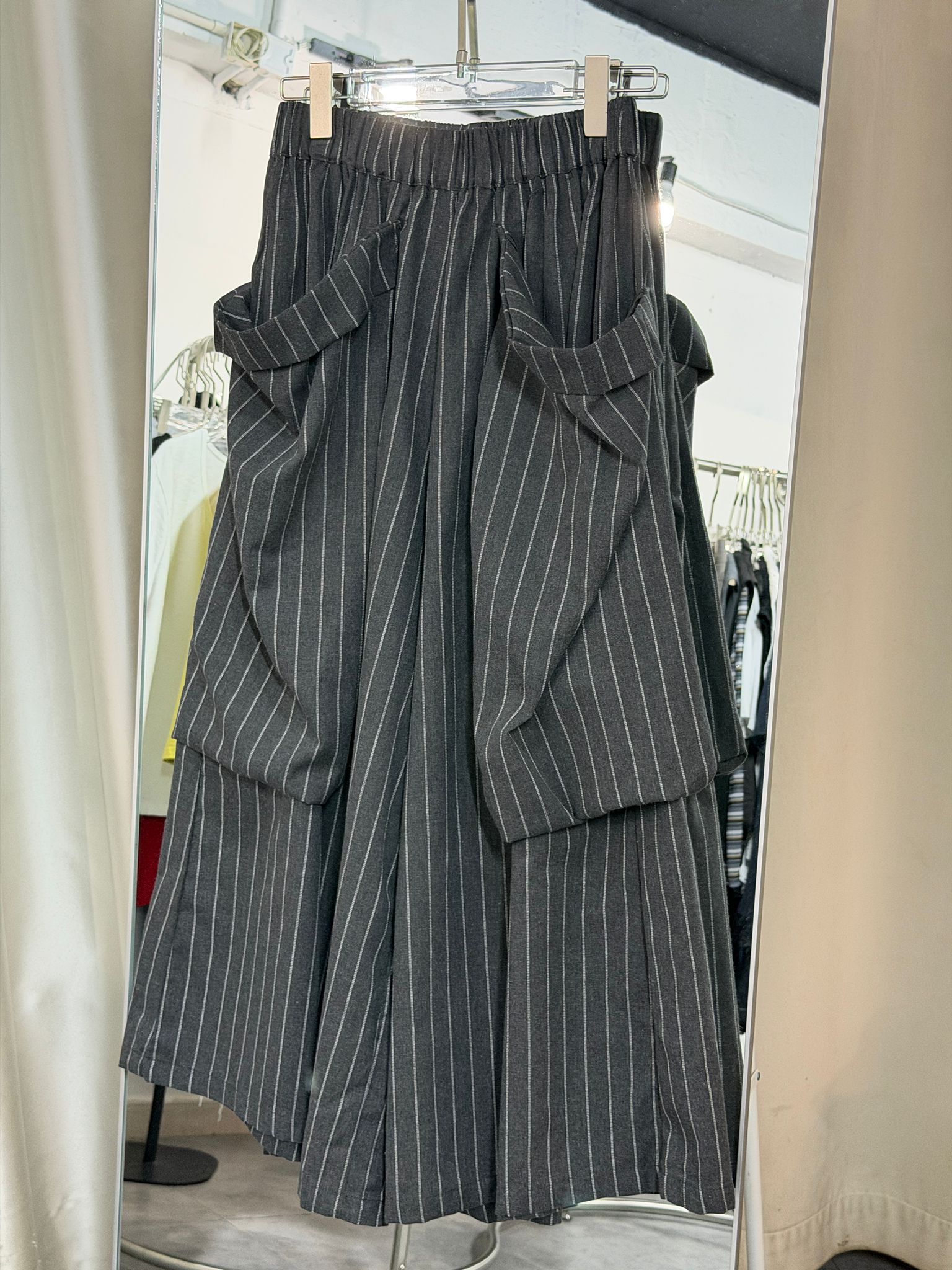 條紋寬鬆Playful休閒褲