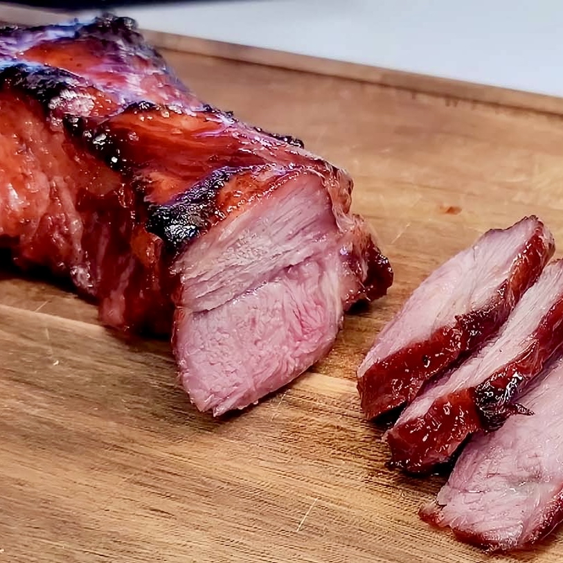 加拿大全天然黑毛豬叉燒(已醃製) 200g