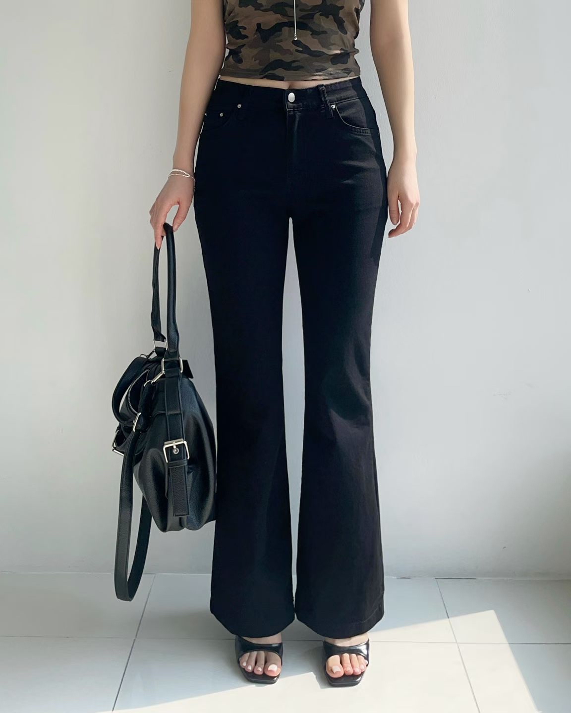 🇰🇷HL3052 💦涼感微喇叭褲🇰🇷