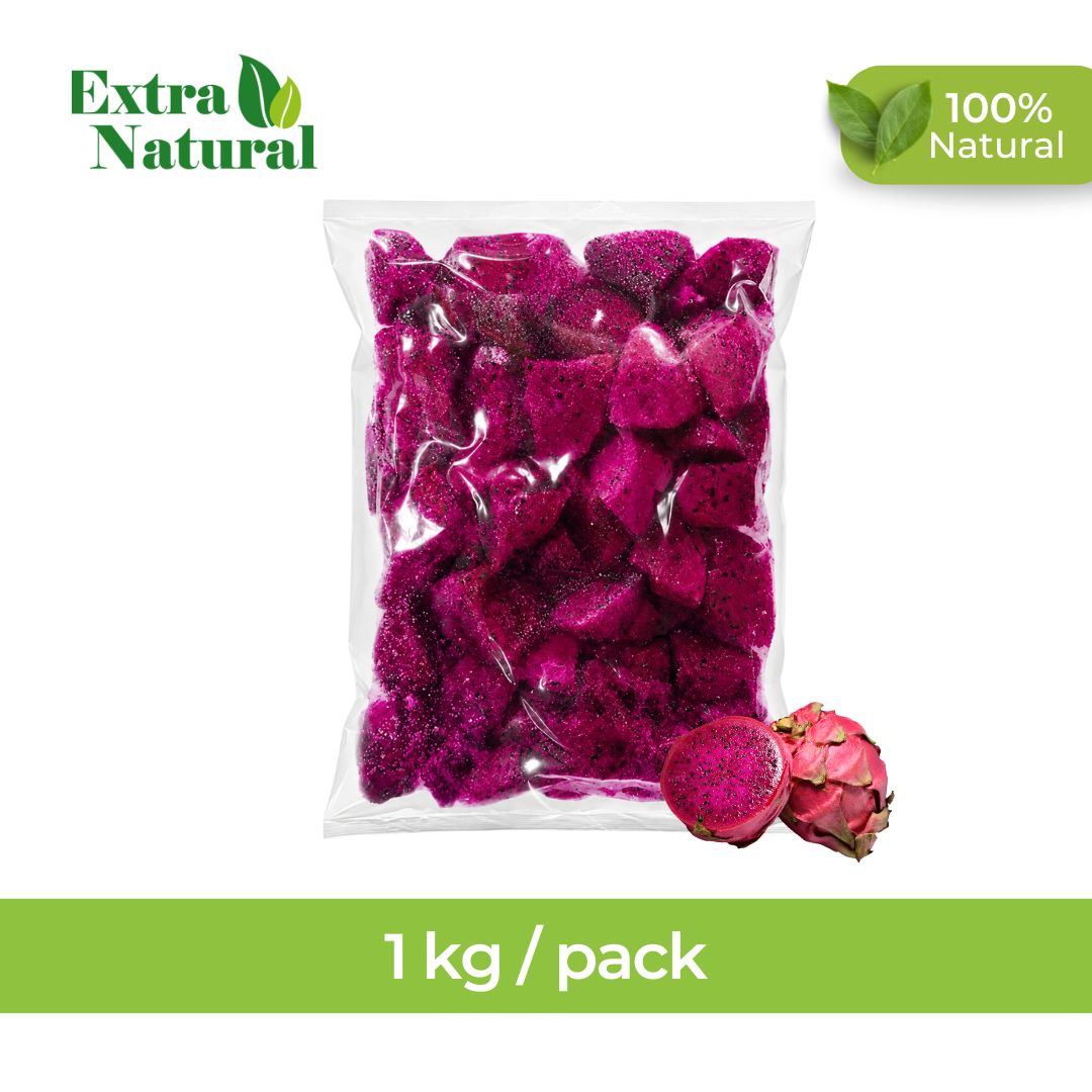 Frozen Red Dragon Fruit Chunk
