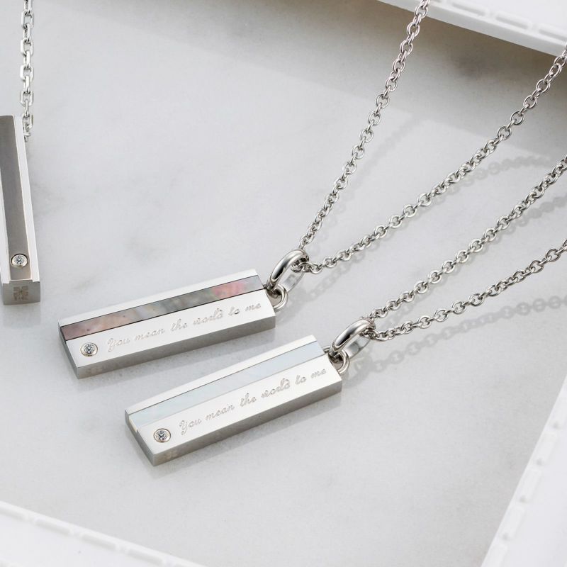 📦訂購 日本限定 White Clover you mean the world to me 誕生石 頸鏈 (一套)